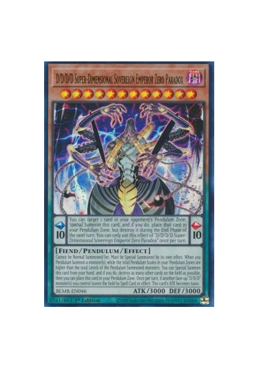 D/D/D/D Super-Dimensional Sovereign Emperor Zero Paradox