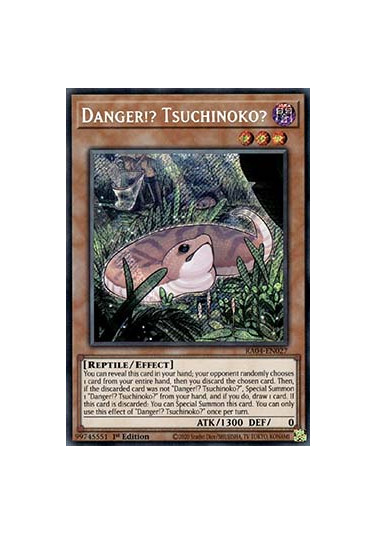 Danger!? Tsuchinoko? (V.3 - Secret Rare)