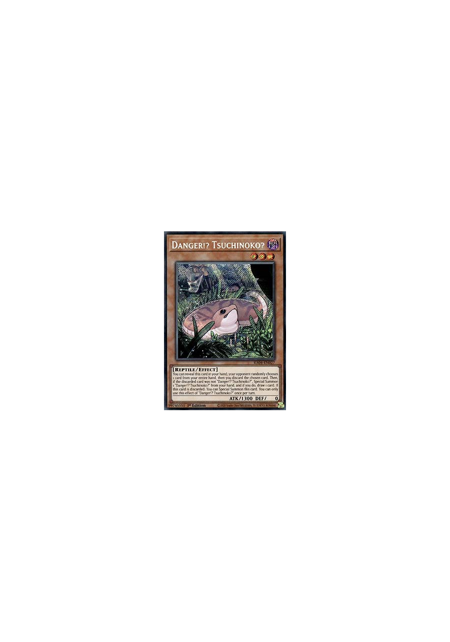 Danger!? Tsuchinoko? (V.3 - Secret Rare)