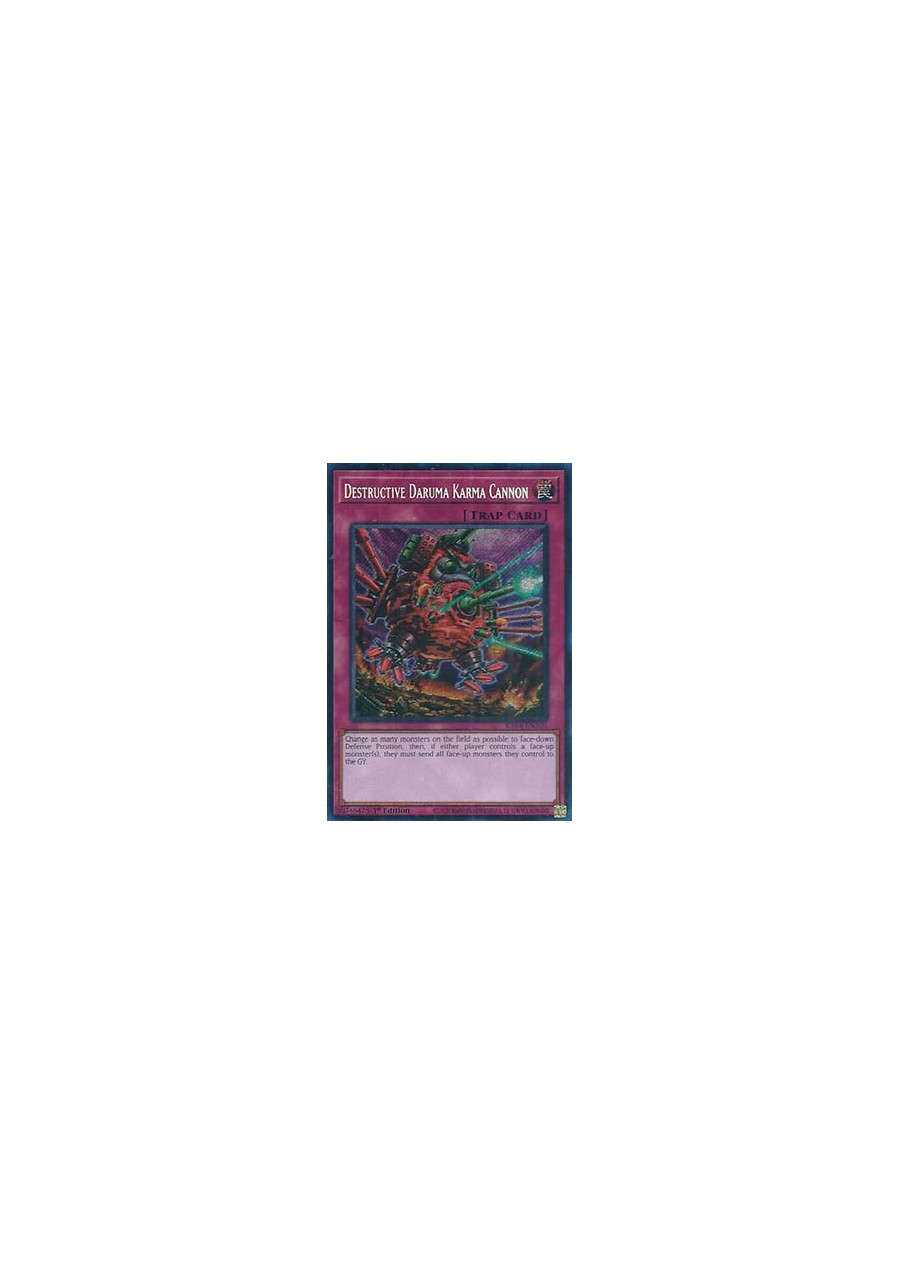 Destructive Daruma Karma Cannon (V.3 - Secret Rare)