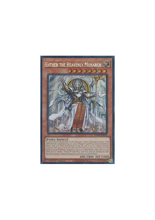 Ehther the Heavenly Monarch (V.3 - Secret Rare)