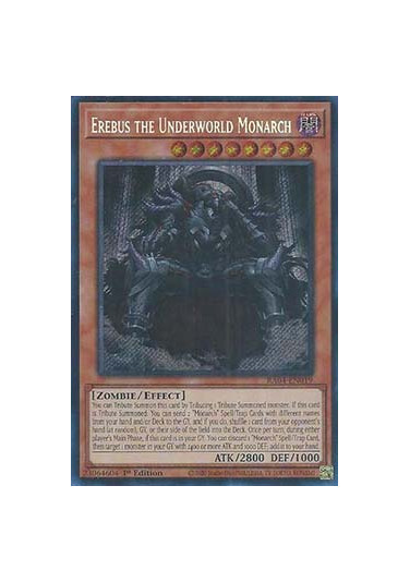 Erebus the Underworld Monarch (V.3 - Secret Rare)