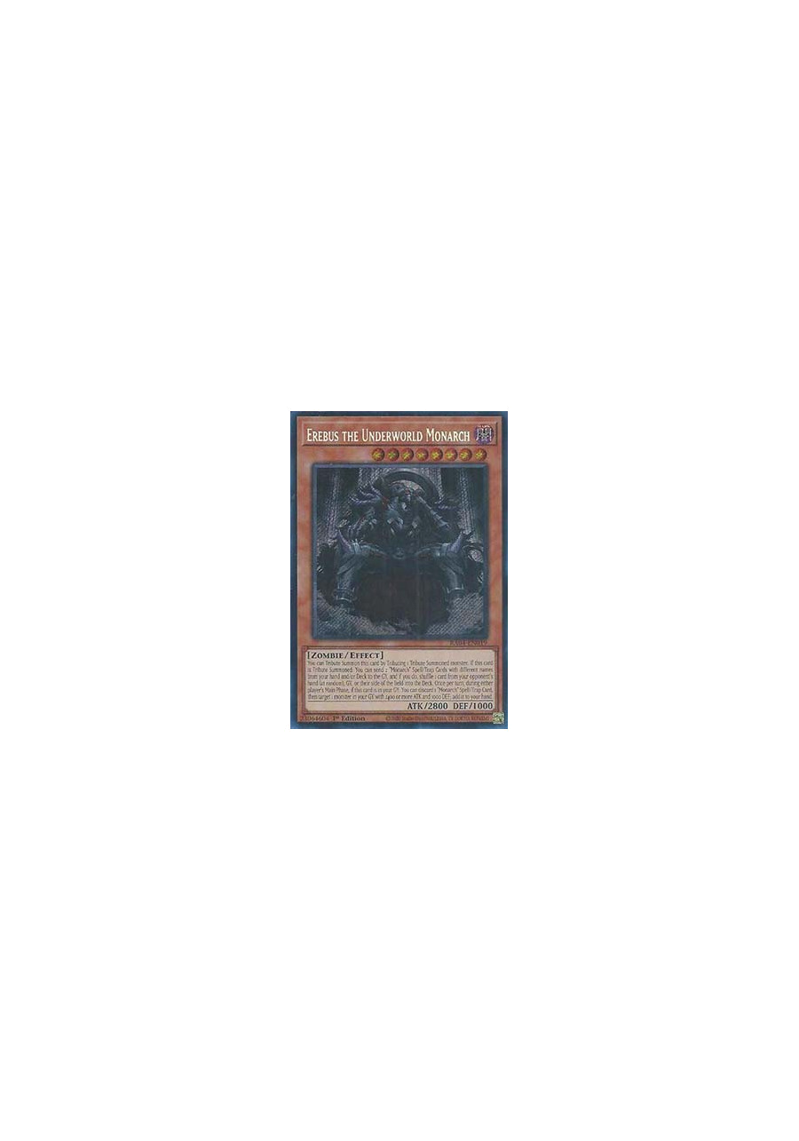 Erebus the Underworld Monarch (V.3 - Secret Rare)