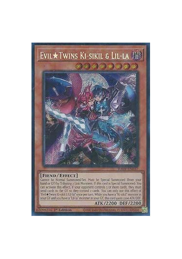 EvilTwins Ki-sikil & Lil-la (V.3 - Secret Rare)