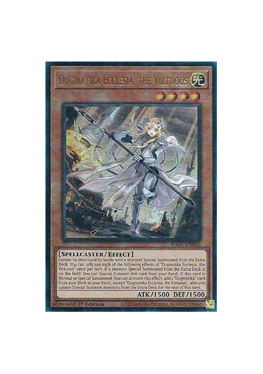Dogmatika Ecclesia, the Virtuous (V.7 - Ultimate Rare)
