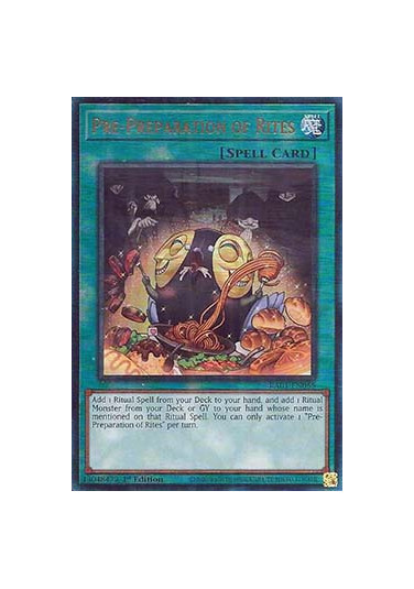 Pre-Preparation of Rites (V.7 - Ultimate Rare)
