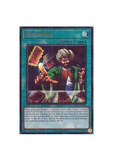 Reasoning (V.7 - Ultimate Rare)