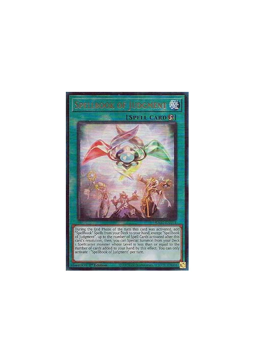 Spellbook of Judgment (V.7 - Ultimate Rare)