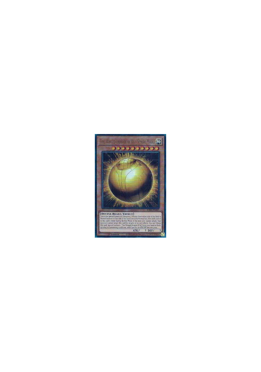 The Winged Dragon of Ra - Sphere Mode (V.7 - Ultimate Rare)