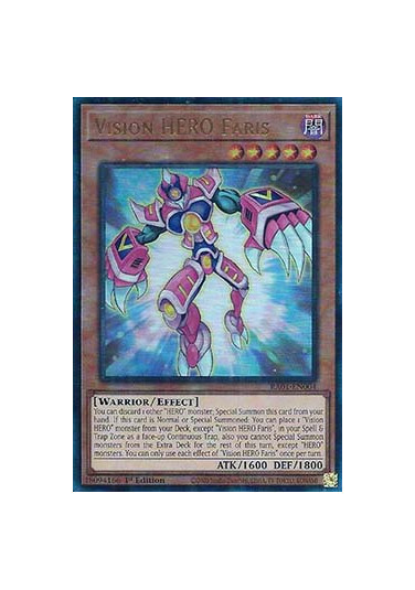 Vision HERO Faris (V.7 - Ultimate Rare)