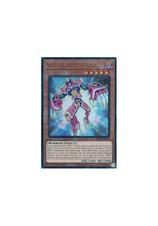 Vision HERO Faris (V.7 - Ultimate Rare)