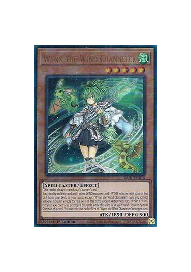 Wynn the Wind Channeler (V.7 - Ultimate Rare)