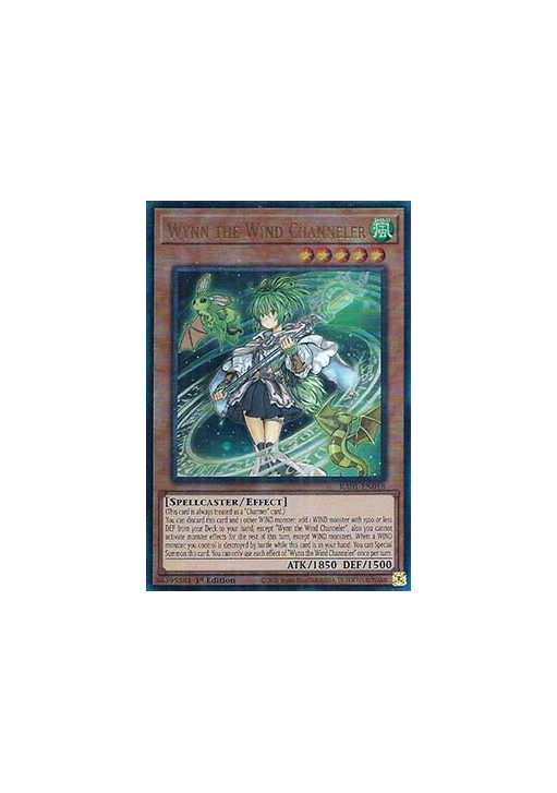 Wynn the Wind Channeler (V.7 - Ultimate Rare)