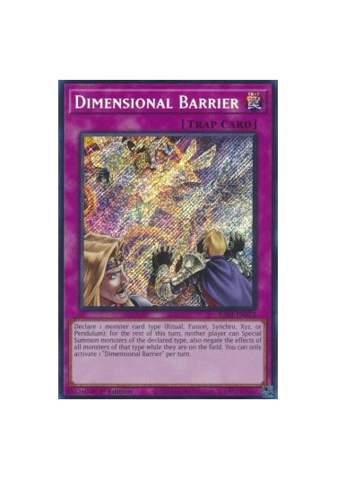Dimensional Barrier (V.3 - Secret Rare)