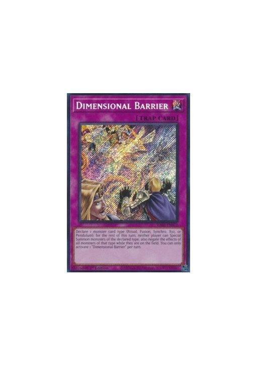 Dimensional Barrier (V.3 - Secret Rare)