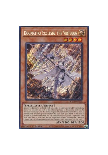 Dogmatika Ecclesia, the Virtuous (V.3 - Secret Rare)