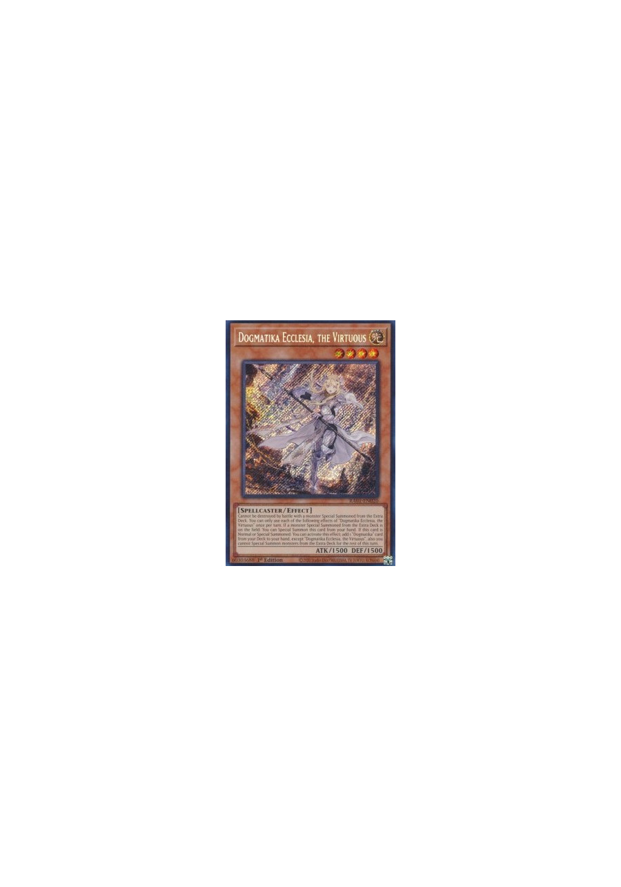 Dogmatika Ecclesia, the Virtuous (V.3 - Secret Rare)