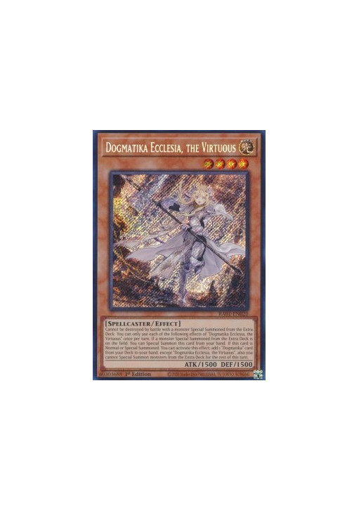 Dogmatika Ecclesia, the Virtuous (V.3 - Secret Rare)