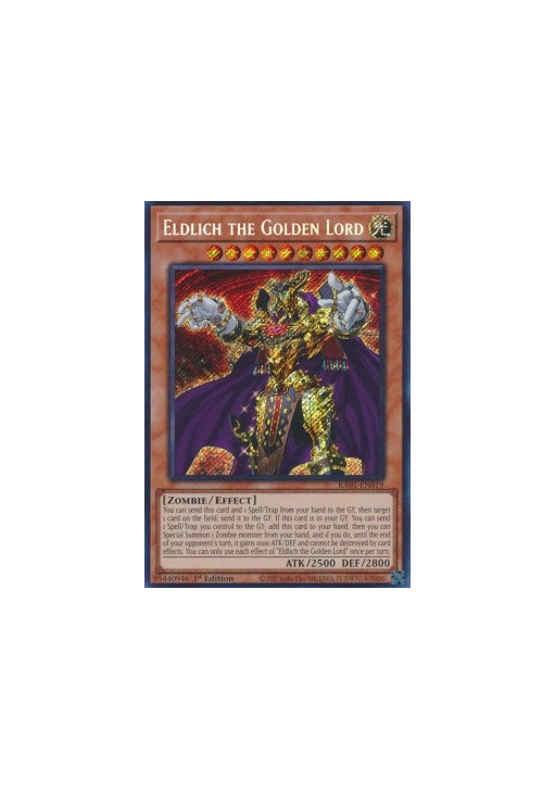 Eldlich the Golden Lord (V.3 - Secret Rare)