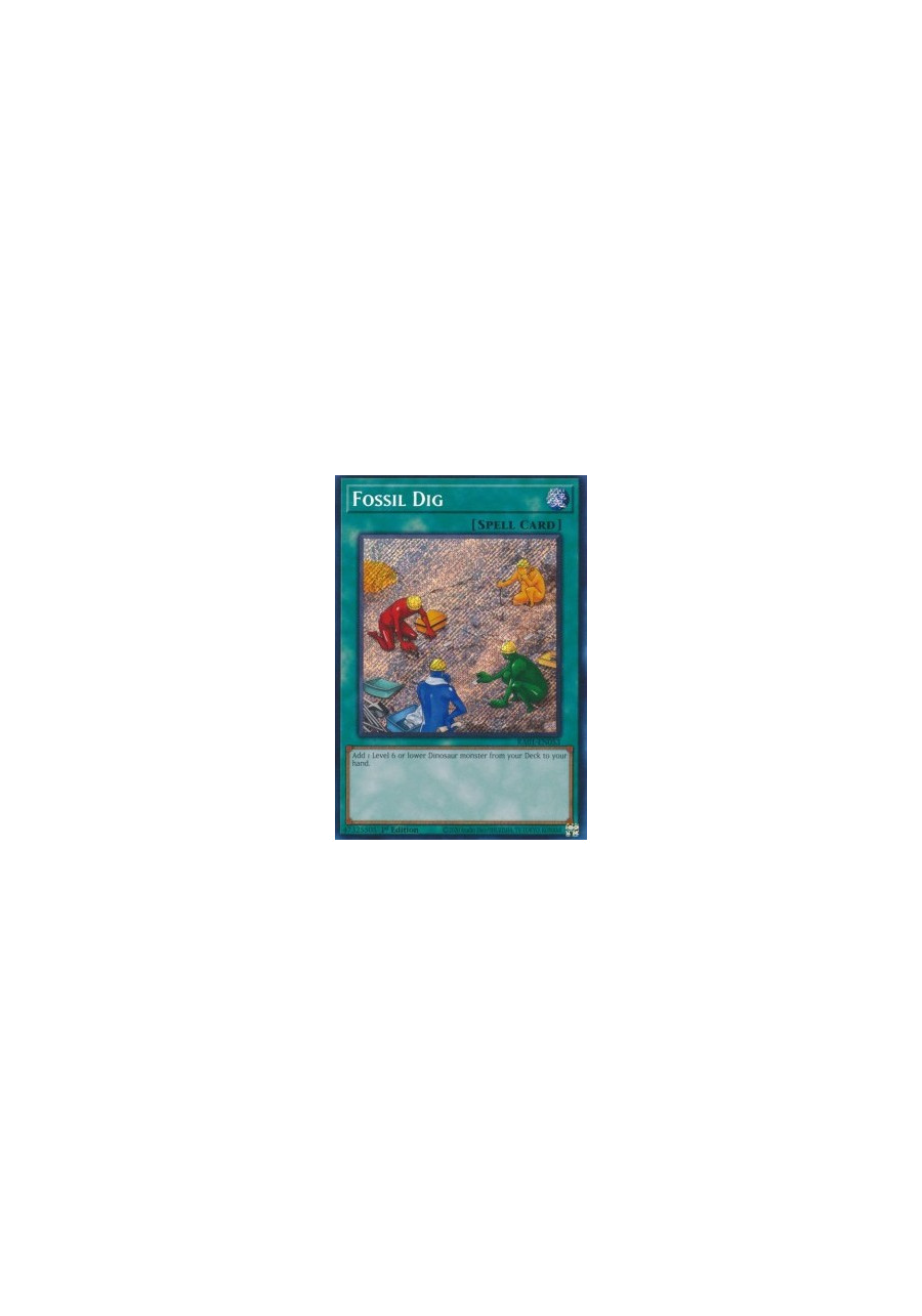 Fossil Dig (V.3 - Secret Rare)