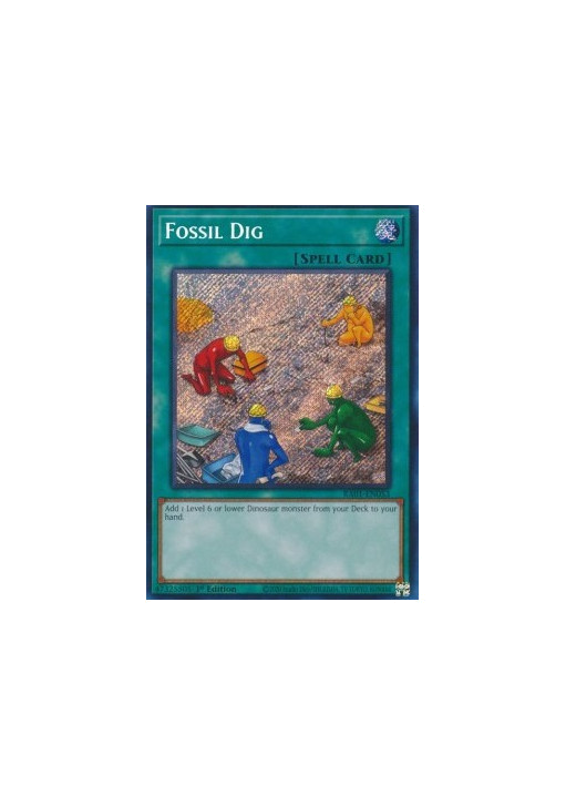 Fossil Dig (V.3 - Secret Rare)