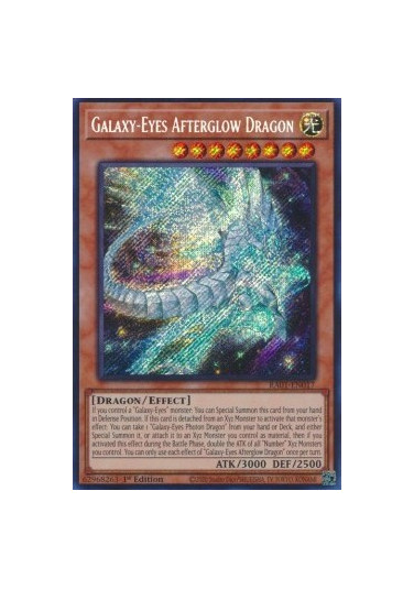 Galaxy-Eyes Afterglow Dragon (V.3 - Secret Rare)