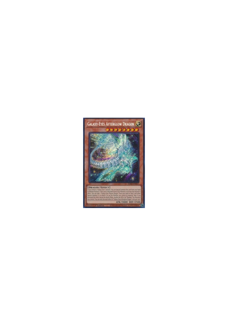 Galaxy-Eyes Afterglow Dragon (V.3 - Secret Rare)