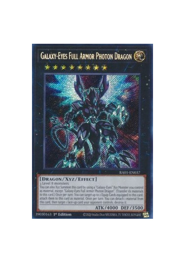 Galaxy-Eyes Full Armor Photon Dragon (V.3 - Secret Rare)
