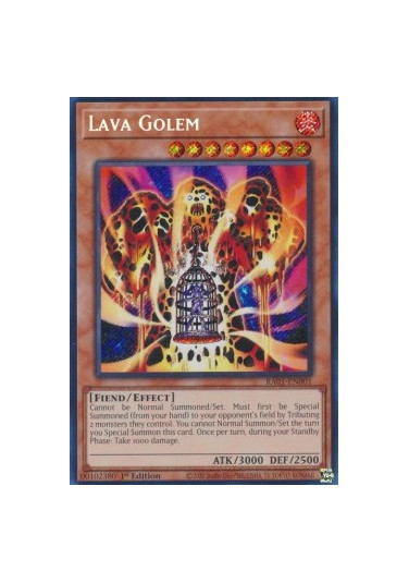 Lava Golem (V.3 - Secret Rare)