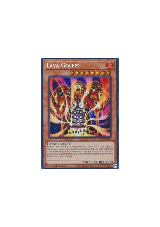 Lava Golem (V.3 - Secret Rare)