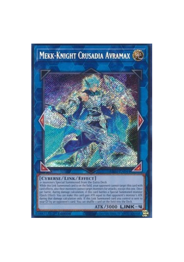 Mekk-Knight Crusadia Avramax (V.3 - Secret Rare)