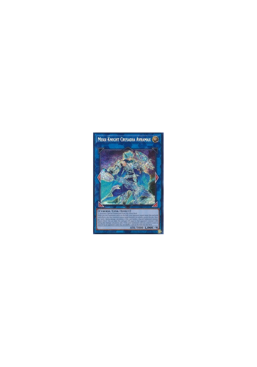 Mekk-Knight Crusadia Avramax (V.3 - Secret Rare)