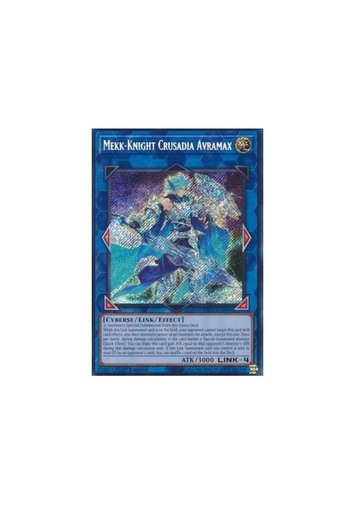 Mekk-Knight Crusadia Avramax (V.3 - Secret Rare)