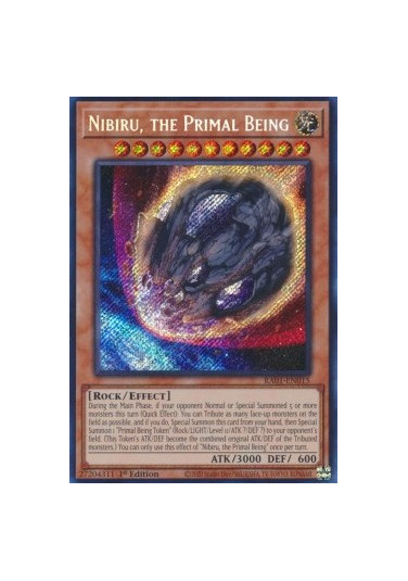 Nibiru, the Primal Being (V.3 - Secret Rare)