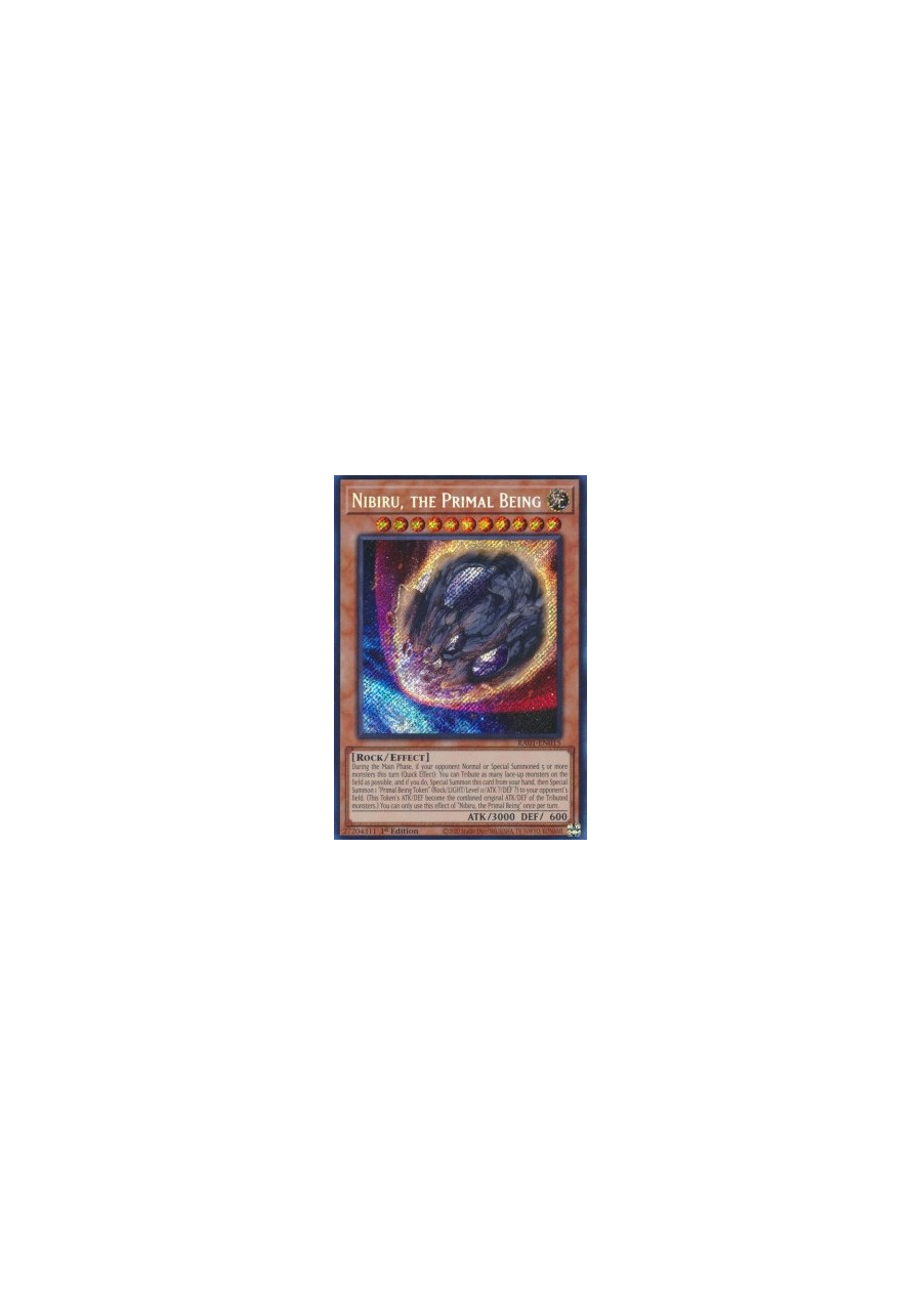 Nibiru, the Primal Being (V.3 - Secret Rare)