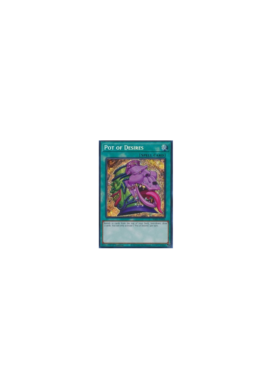 Pot of Desires (V.3 - Secret Rare)
