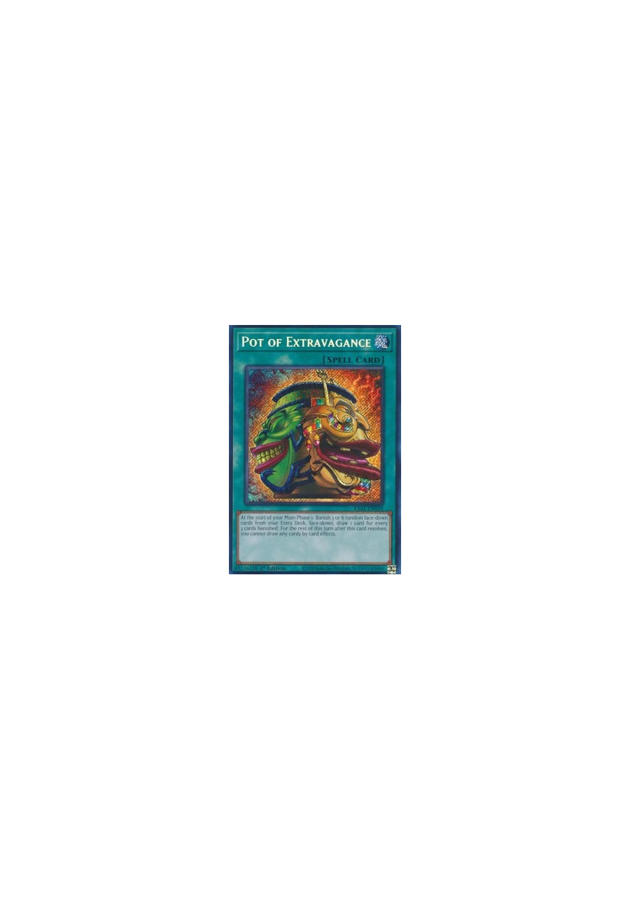 Pot of Extravagance (V.3 - Secret Rare)