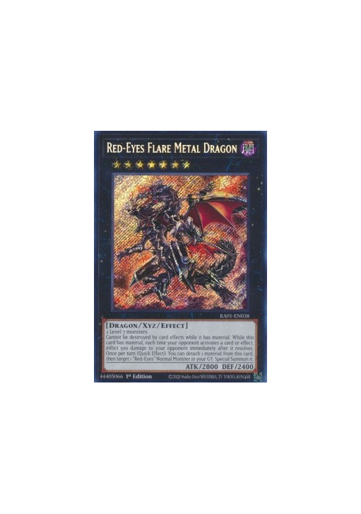 Red-Eyes Flare Metal Dragon (V.3 - Secret Rare)