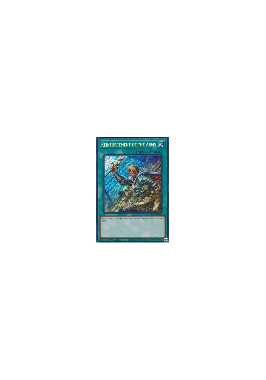 Reinforcement of the Army (V.3 - Secret Rare)