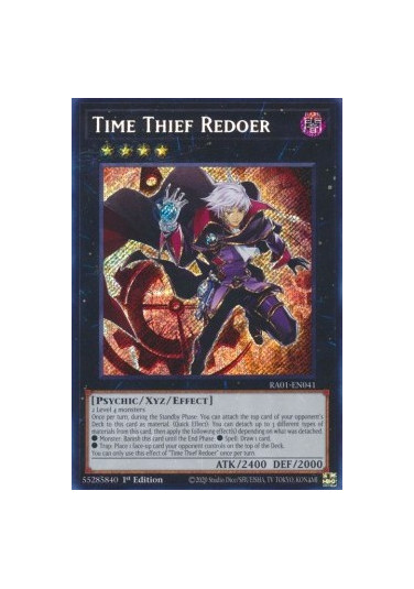 Time Thief Redoer (V.3 - Secret Rare)