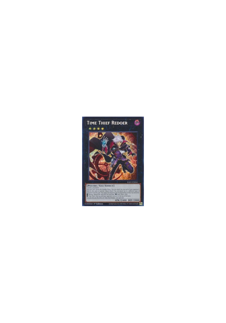 Time Thief Redoer (V.3 - Secret Rare)