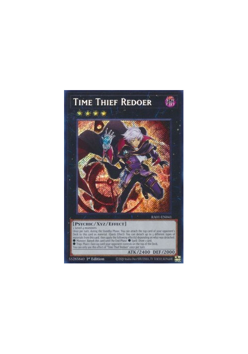 Time Thief Redoer (V.3 - Secret Rare)