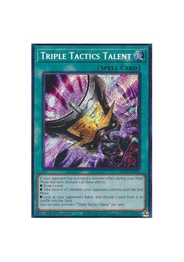 Triple Tactics Talent (V.3 - Secret Rare)
