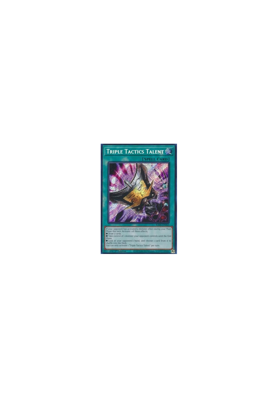 Triple Tactics Talent (V.3 - Secret Rare)