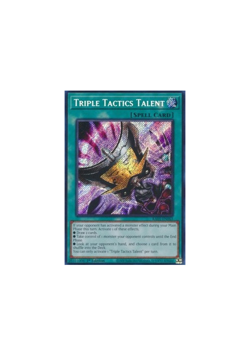 Triple Tactics Talent (V.3 - Secret Rare)