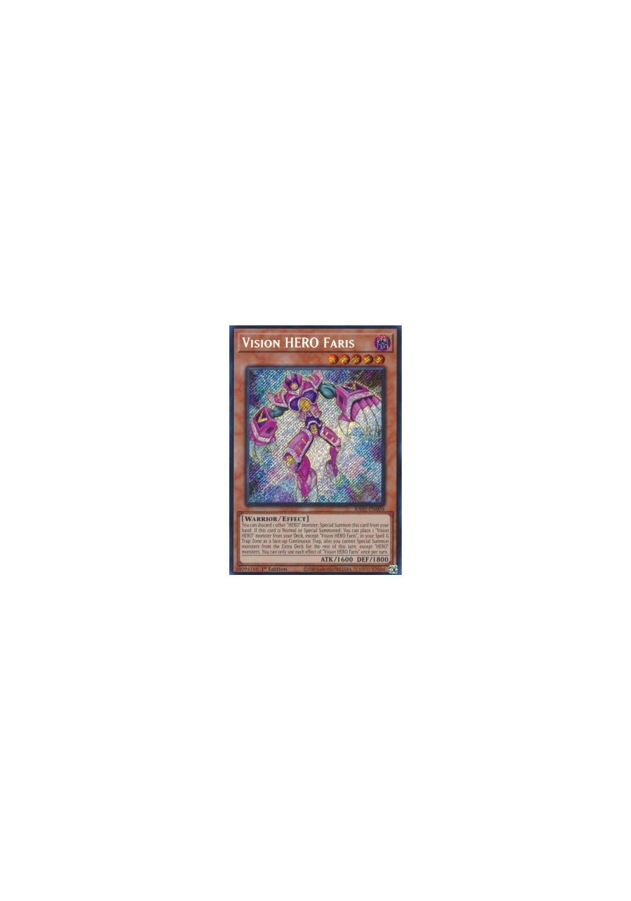 Vision HERO Faris (V.3 - Secret Rare)
