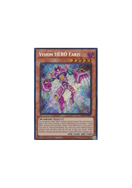 Vision HERO Faris (V.3 - Secret Rare)
