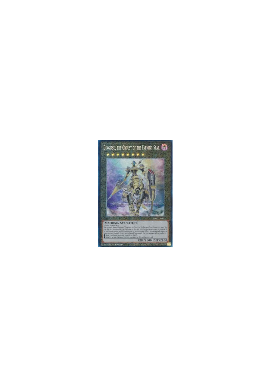 Dingirsu, the Orcust of the Evening Star (V.6 - Collectors Rare)