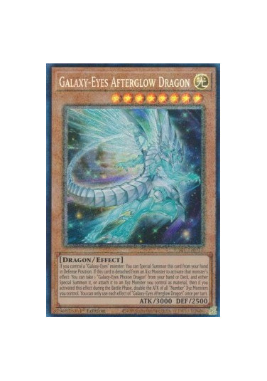 Galaxy-Eyes Afterglow Dragon (V.6 - Collectors Rare)