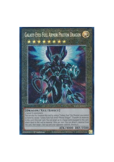 Galaxy-Eyes Full Armor Photon Dragon (V.6 - Collectors Rare)